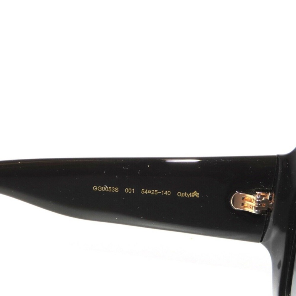 Gucci GG0053S 0053S 001 Black Gray Sunglasses GG0053NS - Picture 4 of 5